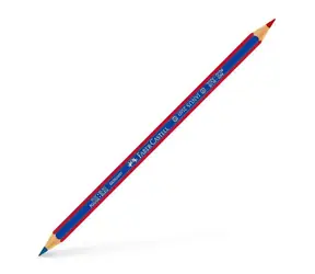 Faber-Castell Dwukolorowy ołówek / czerwono-niebieski