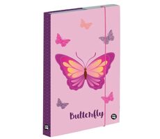 Pudełko na notes A4 OXYBAG Motyl