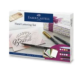 Zestaw markerów Faber-Castell + szablony / 12 szt.