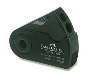 Temperówka Faber-Castell z magazynkiem / zielona