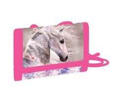 OXYBAG Portfel dziecięcy tekstylny Horse Romantic