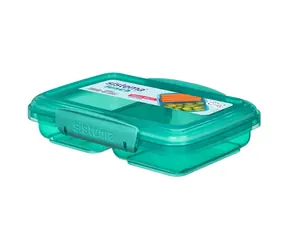 Sistema Lunch pudełko na przekąski 2-komorowe 350 ml zielone