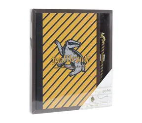 Zestaw dziennika i długopisu Cerdá Harry Potter Hufflepuff 