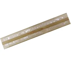 Szablon do liter szkolnych KOH-I-NOOR 1,0 cm