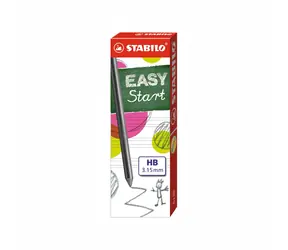 STABILO® EASYergo 3.15 - Zapasowy wkład - 6 szt. - Twardość HB