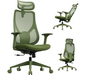 SENSE7 MOYO zielony / Fotel ergonomiczny biurowy / nośność 150 kg