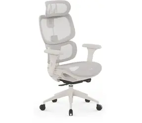 SENSE7 NOBU jasnoszary / Fotel ergonomiczny biurowy / nośność 130 kg