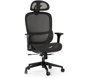 SENSE7 Neyo czarny / Fotel ergonomiczny biurowy / nośność 140 kg