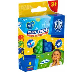 ASTRA Baby Jumbo kolory w sztyfcie 4 szt.