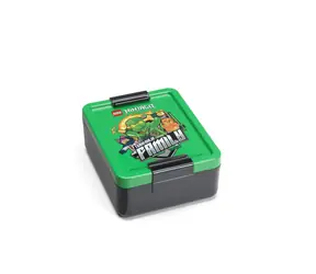 Pudełko na przekąski LEGO® NINJAGO® 170 x 135 x 69 mm zielone