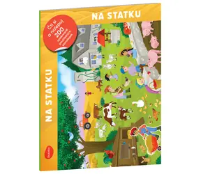 Przeczytaj i przyklej - NA FARMIE, książeczka z naklejkami