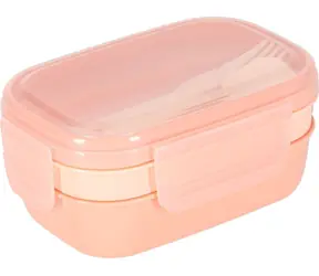 KIK Lunch Box z przegródkami 1900 ml morelowy 