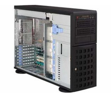 SuperMicro Tower/4U 8xHS SAS/SATA, 865 W (bardzo cichy - 28 dB)
