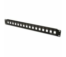 Patch panel Digitus 19" / nieekranowany / 16 portów / niezamontowany / 1U / kolor czarny / RAL 9005