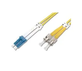 Patchcord światłowodowy Digitus , LC do ST, jednomodowy 09/125 µ, długość dupleksu 2m