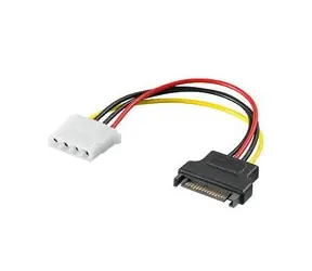 PremiumCord Zasilacz Molex 5,25" F - S-ATA M