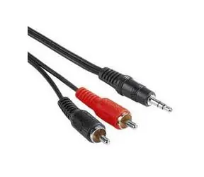 PremiumCord Kabel Jack 3,5 mm-2xCINCH M/M 2m