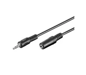 PremiumCord Kabel jack 3,5 mm M/F 2 m