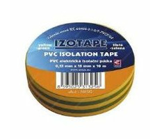 PremiumCord Taśma izolacyjna PVC 15/10 zielono-żółta