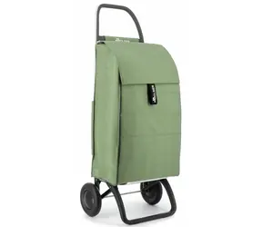 Torba na zakupy Rolser Jolie Tweed 2 na kółkach, zielona