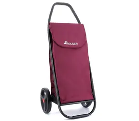 Rolser Com MF 8 Black Torba tubowa na kółkach, bordowa