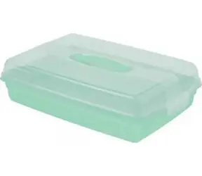 Pudełko Curver Party miętowe / 11,1 x 45 x 29,5 cm
