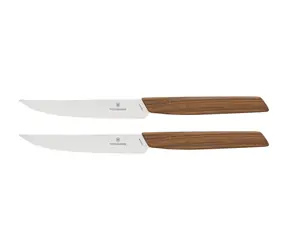 VICTORINOX Zestaw 2 noży do steków / ostrze proste / długość ostrza 12 cm