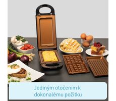 Przełącznik Livington Flip / Wielofunkcyjny grill / 800W