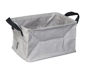 Brabantia Składany kosz na bieliznę 35L szary / 26 x 37 x 44 cm