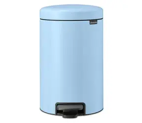 Brabantia Newicon Kosz na śmieci pedałowy 12 L jasnoniebieski / średnica 25,1 cm / wysokość 41,1 cm