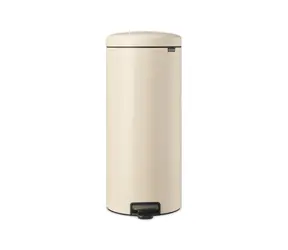 Brabantia Newicon Kosz na śmieci pedałowy 30 L beżowy / średnica 29,3 cm / wysokość 67,9 cm