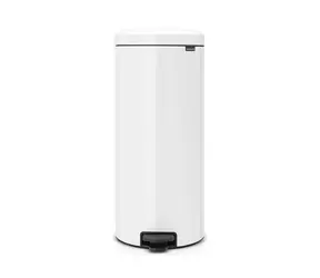 Brabantia Newicon Kosz na śmieci pedałowy 30 L biały / średnica 29,3 cm / wysokość 67,9 cm