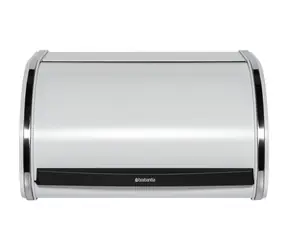 Brabantia Roll Top Chlebnik średniej wielkości biały / stal nierdzewna / 31,6 x 17,3 x 26,5 cm