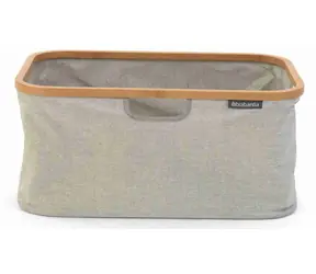 Brabantia Kosz na pranie 40 L składany szary / 54 x 36 x 26,5 cm