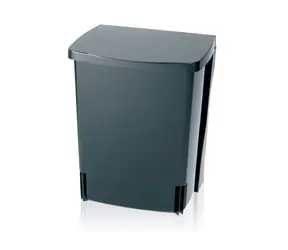 Brabantia Kosz do zabudowy 10 L czarny / plastik / 33 x 25,7. 21cm