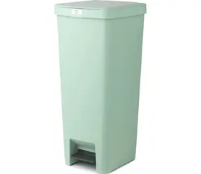 Kosz na śmieci Brabantia StepUp pedałowy 40L jadeitowo-zielony / 28 x 66,6 x 35,2 cm