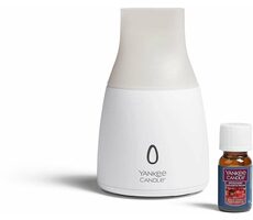 Yankee Candle Ultradźwiękowy dyfuzor zapachowy + wkład Black Cherry 10 ml