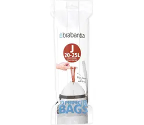 Brabantia PerfectFit Typ J Worki na śmieci 20-25 L / chowane / 20 worków