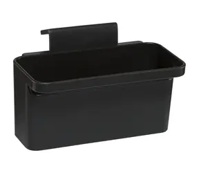 Brabantia Organizer do zlewu ciemnoszary / plastik / 17,1 x 12,7 x 10,6 cm