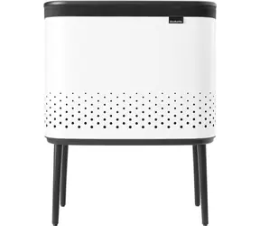Brabantia Bo Kosz na bieliznę 60 L biały / 67 x 32 x 54 cm