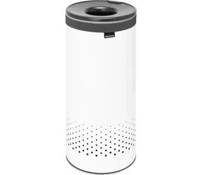 Brabantia Kosz na bieliznę 35 L biały / 63,5 x 30 x 30 cm
