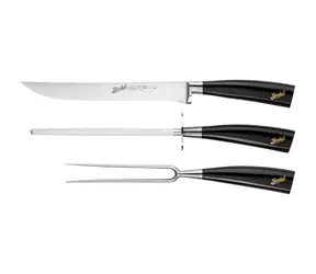 Berkel Elegance Zestaw noży do pieczenia czarny / 3 szt 