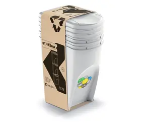 Prosperplast SORTIBOX 3 x 35 l popiół / Kosz na śmieci 