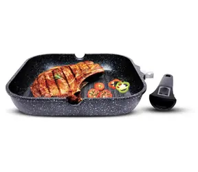 Melianda TW-6000 / Patelnia grillowa / 28 cm