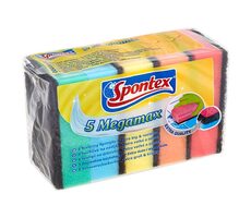 Spontex Megamax Zestaw gąbek do naczyń (5 szt.) 