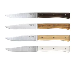 Opinel Facette 11 cm mix / Zestaw noży stołowych / 4 szt 