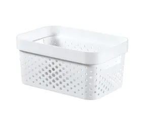Pudełko do przechowywania Curver Infinity 4,5 l białe / 26 x 12 x 18 cm 