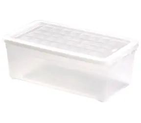 Curver Pudełko do przechowywania z pokrywką 5,7 l przezroczyste / 34,3 x 19,5 x 12,5 cm