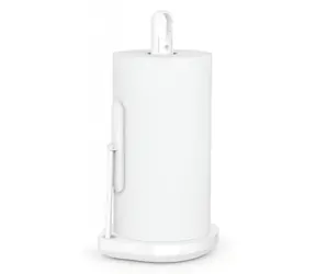 Dozownik ręczników papierowych Simplehuman + pompka do czyszczenia biała / 177 ml