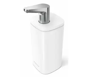 Dozownik mydła i środka dezynfekcyjnego Simplehuman Pulse biały / 295 ml
